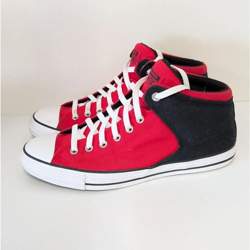 Converse Chuck Taylor All High Star Street Space Explorer Sneaker M11 W13 Red